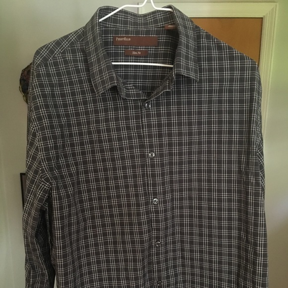 ❗️Perry Ellis Button Down - Picture 1 of 3